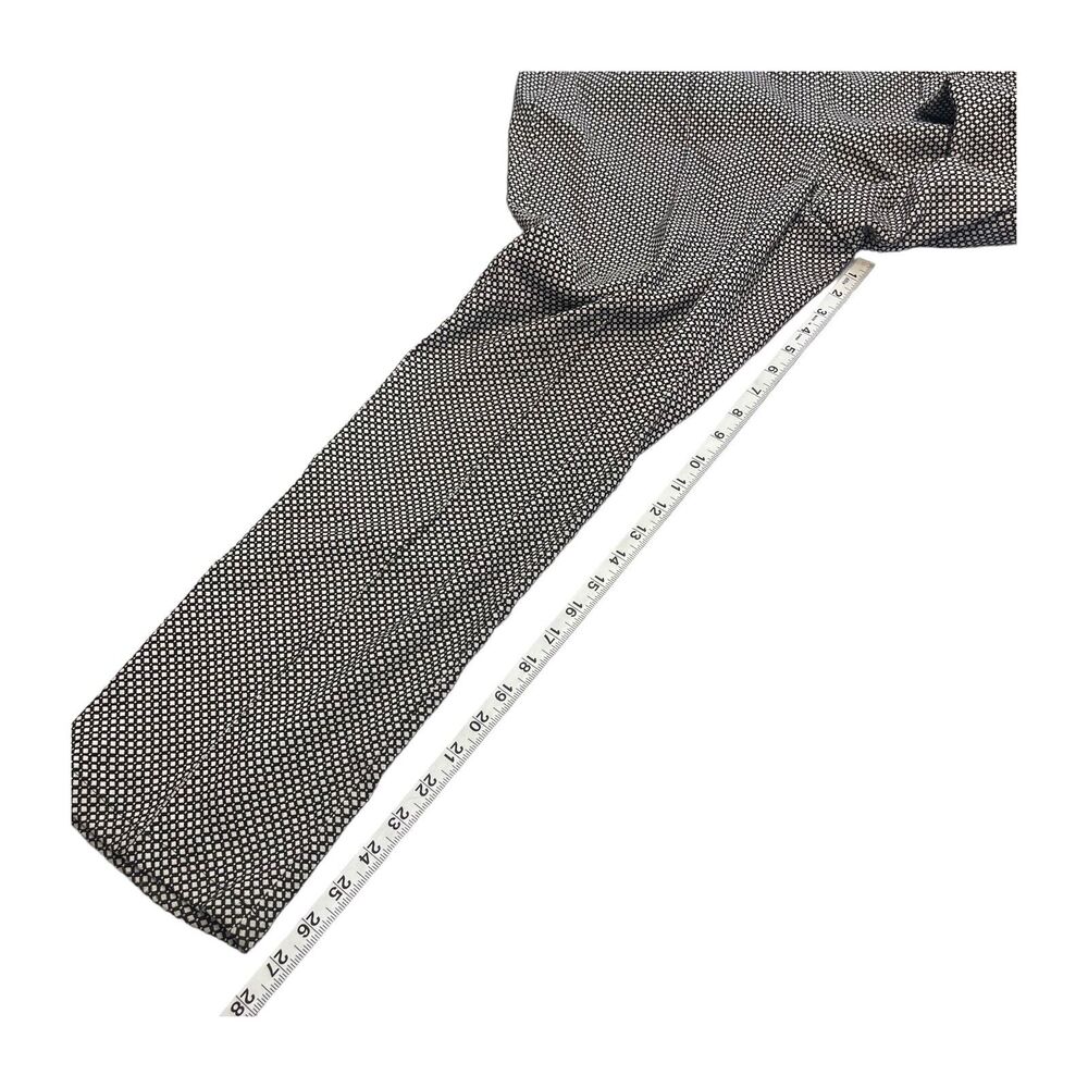 Rafaella Dress Pants Women's 18 White Black Geometric High-Rise Straight Leg - Picture 3 of 6